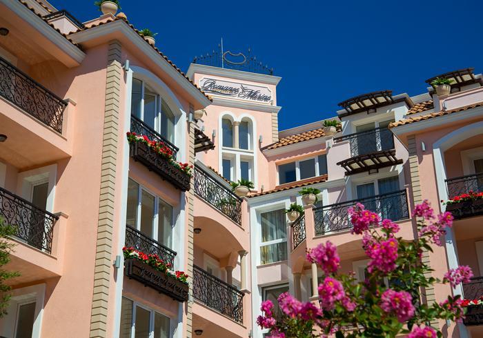 Romance Marine Aparthotel Sunny Beach Exterior photo